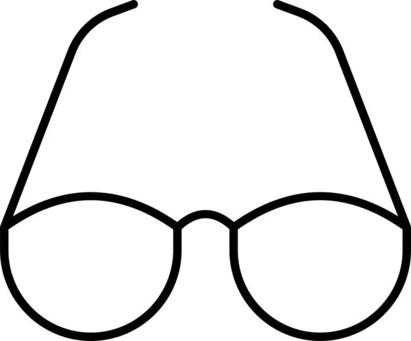 Eyewear Glasses Goggles Icon — Stock Vector