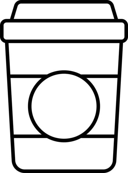 Икона Кубка Напитка — стоковый вектор