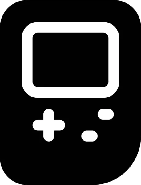 Ícone Console Jogo Portátil — Vetor de Stock