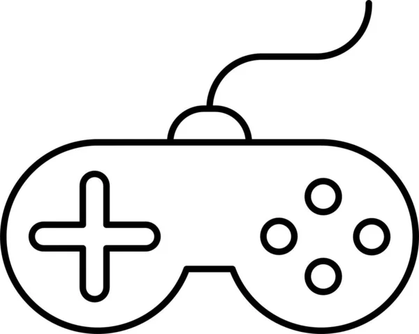 Controle Spel Gadget Pictogram — Stockvector