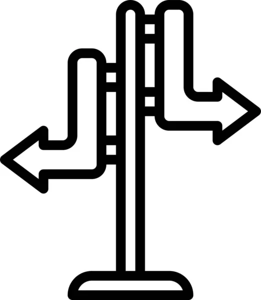 Navigationsleiste Orientierungssymbol — Stockvektor