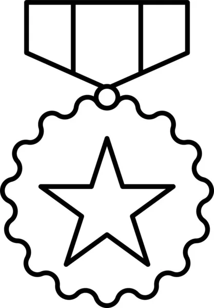 Значок Медали — стоковый вектор
