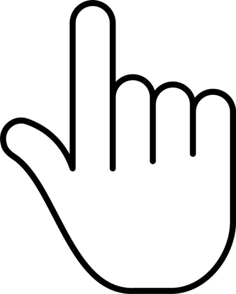Fingergest Handikon — Stock vektor