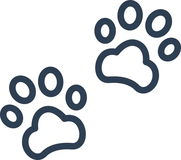 動物猫犬のアイコン — ストックベクタ