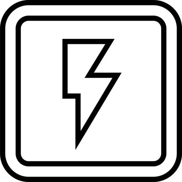 Photography Light Flash Icon — Stock Vector