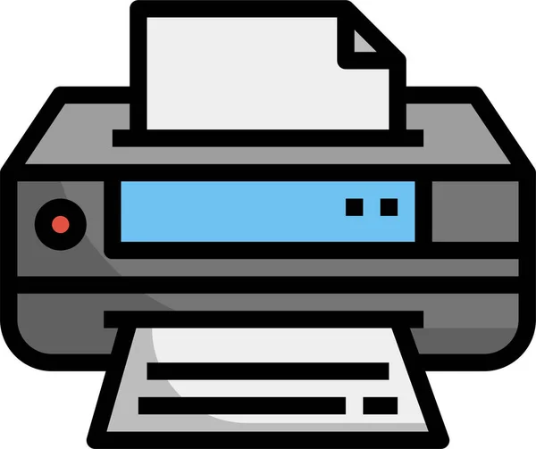 Printer Print Printers Icon — Stock Vector
