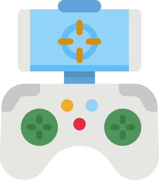 Ikona Kontrolera Joypad Gamepad — Wektor stockowy