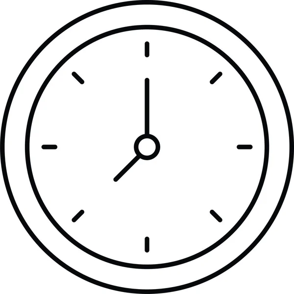 截止日期时间表时间图标 — 图库矢量图片