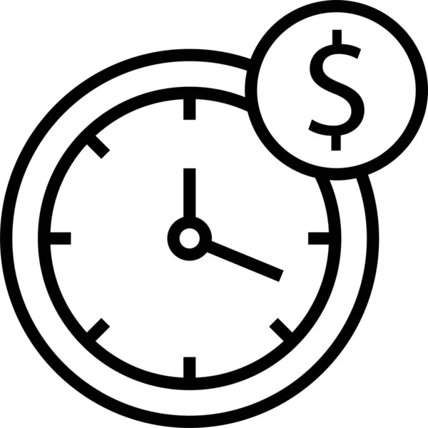 Termin Uhr Symbol — Stockvektor