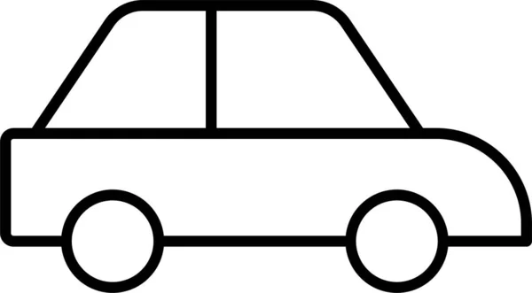 Икона Автомобиля Автомобиля Автомобиля — стоковый вектор