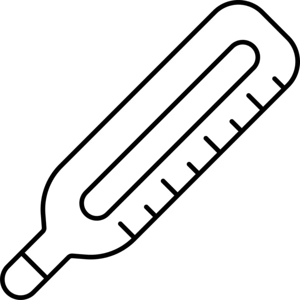 Healthcare Thermometer Fever Icon — Stock Vector