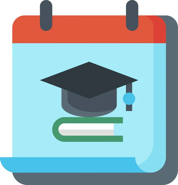 Higher Education Academic Icon — Stock Vector