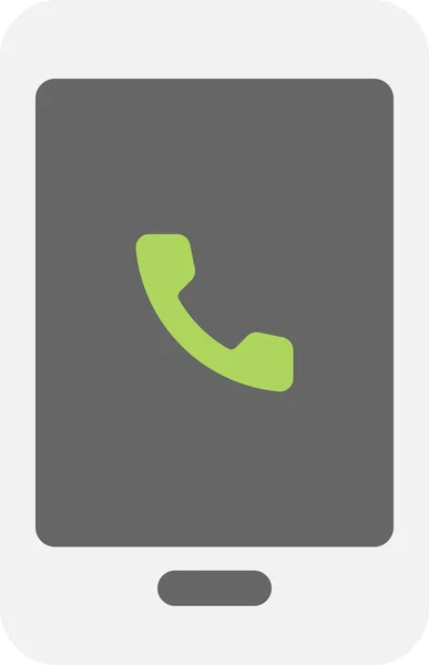 Ikona Telefonu Komórkowego Płaskim Stylu — Wektor stockowy