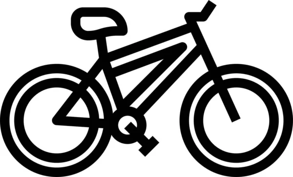 Cycling Bicycle Bicycles Icon — Stock Vector