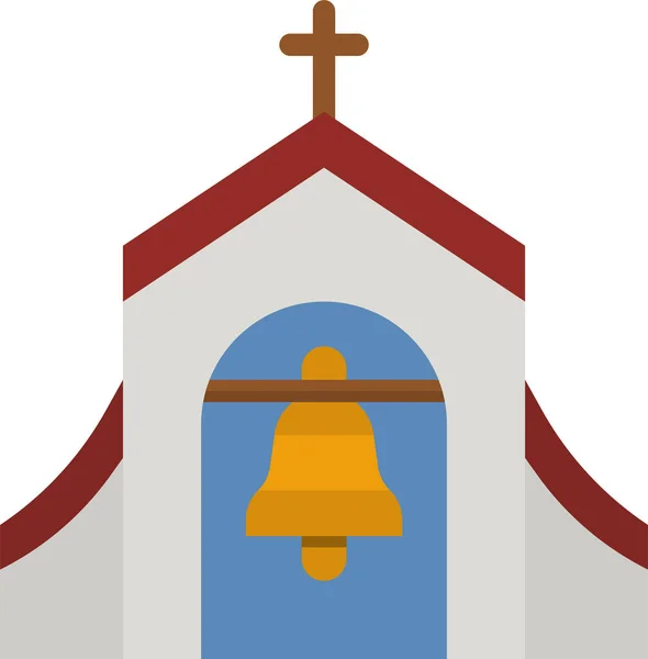 Bell Church Carnival Icon — Stock Vector