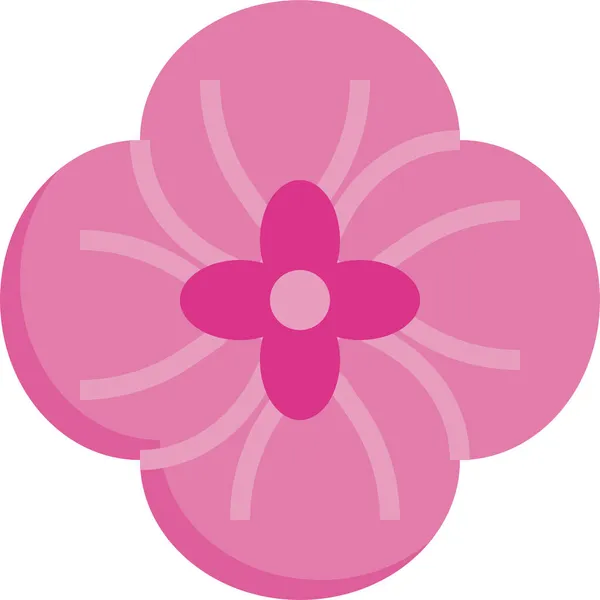 Fleur Manuka Myrtus Icône — Image vectorielle