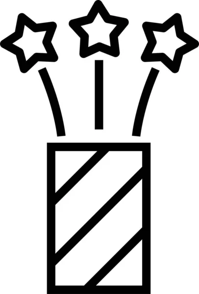 Значок Победителя Праздника Крекеров — стоковый вектор