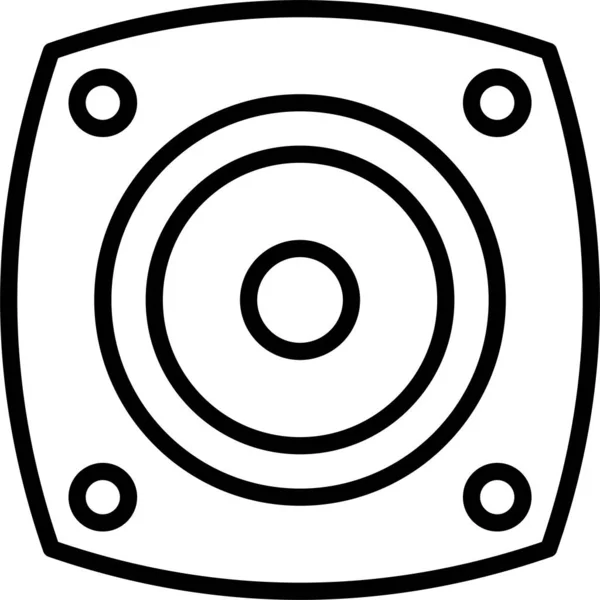 Ikona Głośnika Muzycznego — Wektor stockowy