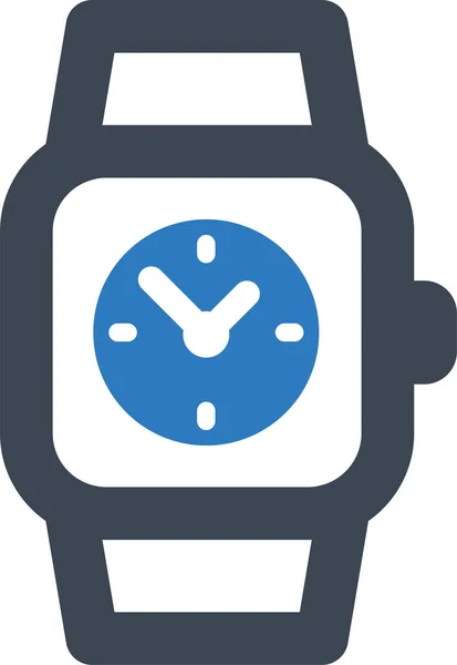 Reloj Inteligente Icono Tiempo — Vector de stock