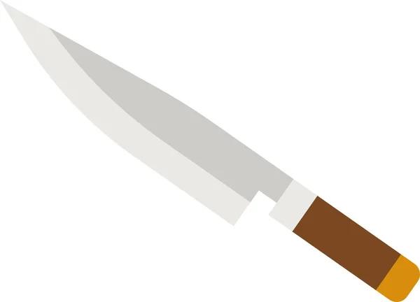 Cuchillo Comida Restaurante Icono — Archivo Imágenes Vectoriales