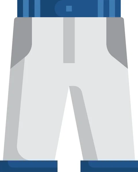 Éléments Golf Pantalon Icône — Image vectorielle
