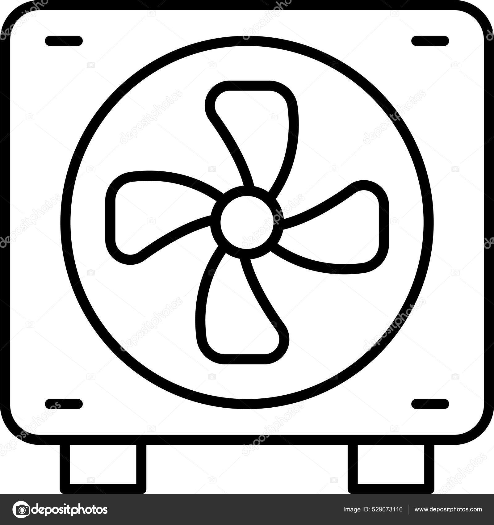 Fan Blade Cooling Icon Stock Vector by ©iconfinder 529073116