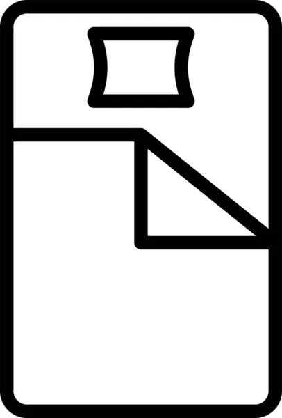 Значок Подушки Листе — стоковый вектор