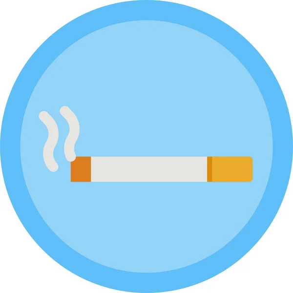 Sigarettenpictogram Rookzone — Stockvector