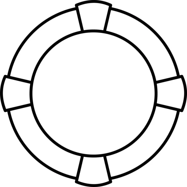 救生圈救生圈安全图标 — 图库矢量图片