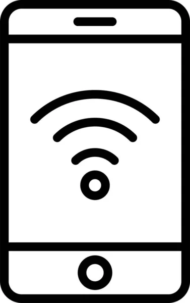 Wifi Sinyal Rss Simgesi — Stok Vektör