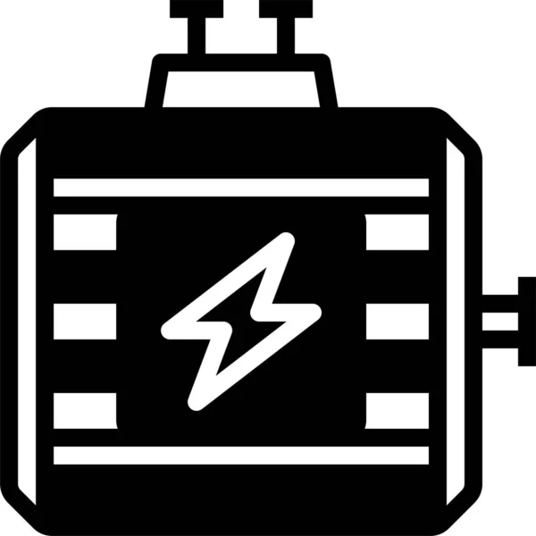 Engine Electric Motor Icon — Stock Vector