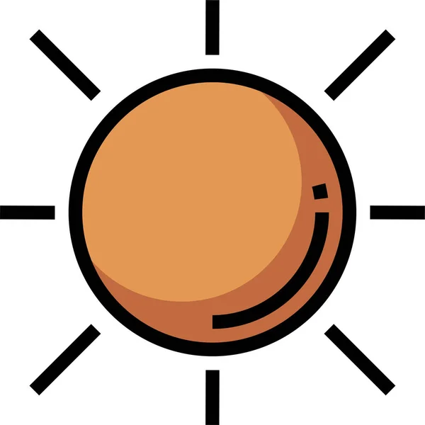 Nublado Meteorologia Natureza Ícone Categoria Tempo —  Vetores de Stock