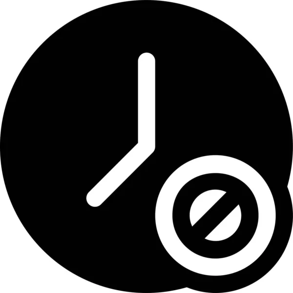Χρονόμετρο Αντίστροφης Μέτρησης Εκτός Εικονιδίου — Διανυσματικό Αρχείο