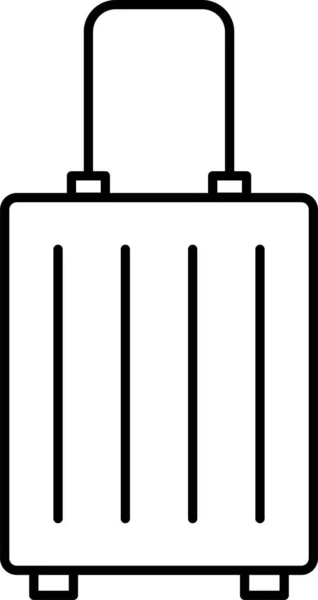 Gepäckpaket Symbol — Stockvektor