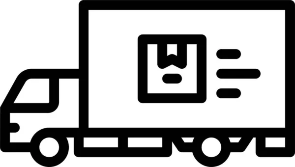 Entrega Transporte Mover Icono — Archivo Imágenes Vectoriales