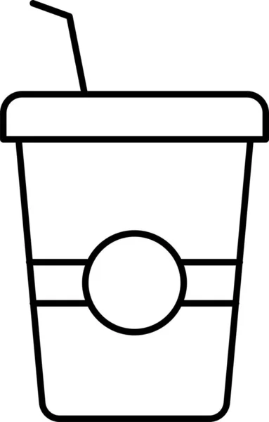 果汁杯饮料图标 — 图库矢量图片