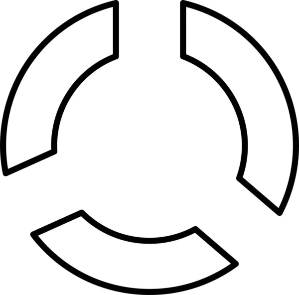 Diagrammstatistik Symbol — Stockvektor
