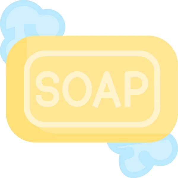 Soap Routine Hygiene Icon — Stock Vector