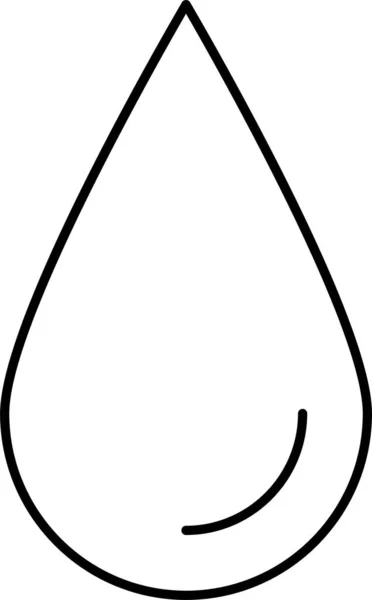 Значок Аквакапельной Воды — стоковый вектор