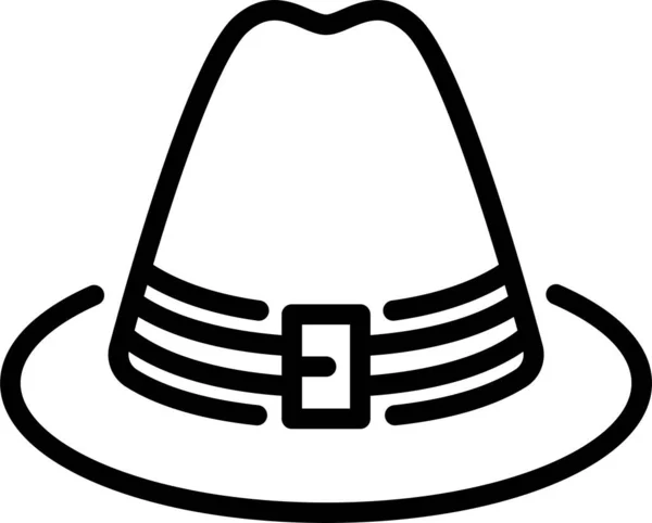 Значок Шляпной Шапки — стоковый вектор