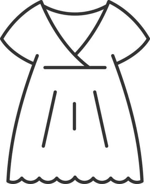 Зручна Піктограма Одягу Сну — стоковий вектор