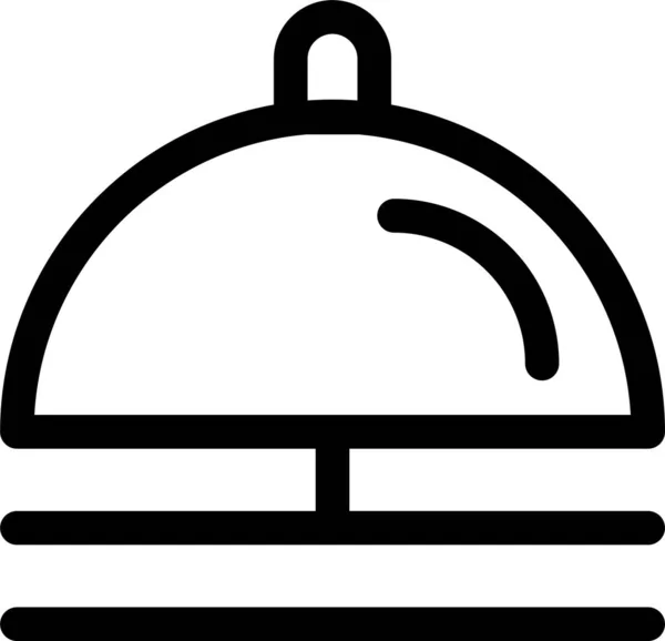 Ikona Obrysu Obrysu Cateringu — Stockový vektor