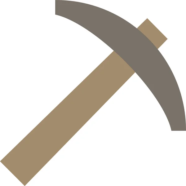 Иконка Топора Топора Топора Плоском Стиле — стоковый вектор