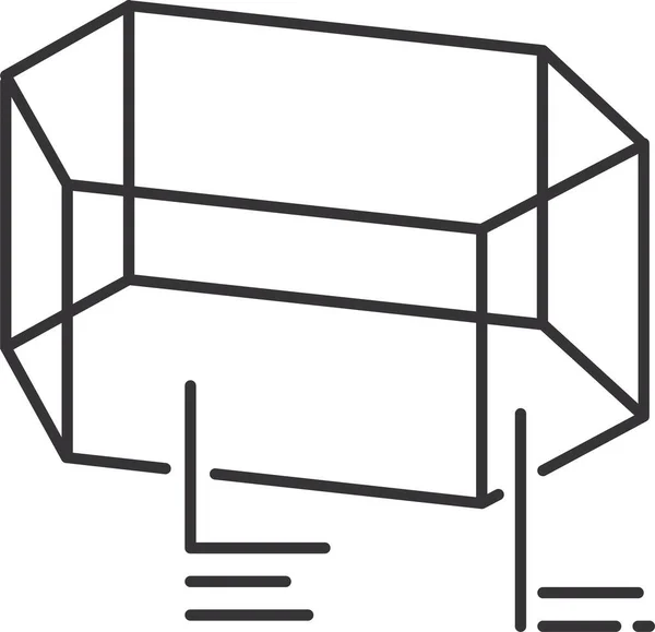 Icona Modello Annotata — Vettoriale Stock