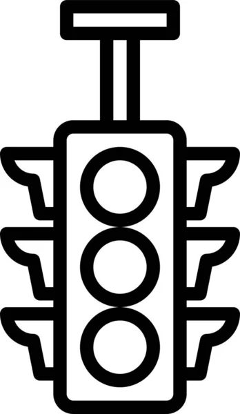 Значок Светофора — стоковый вектор