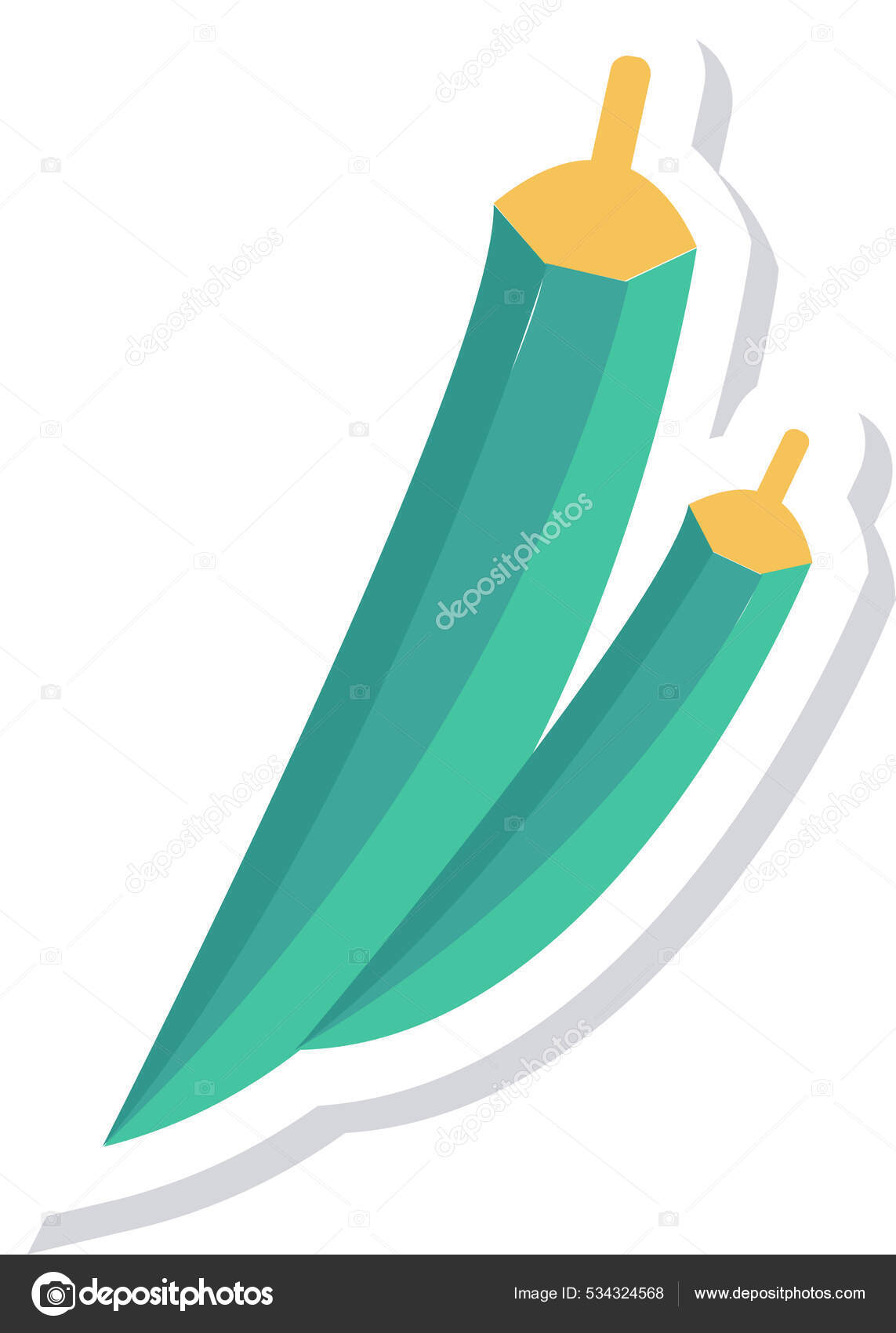 Update more than 123 lady finger plant drawing best seven.edu.vn