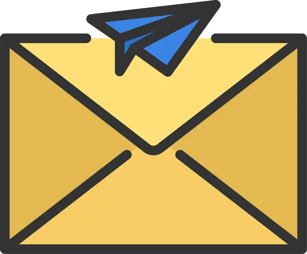 Mail Cloud Backup Symbol — Stockvektor