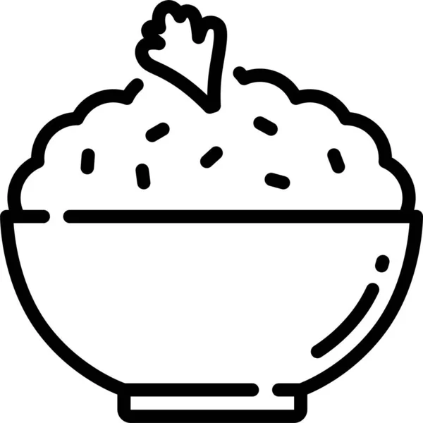 Картофельное Пюре — стоковый вектор