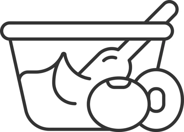 Значок Соєвого Супу Місо — стоковий вектор