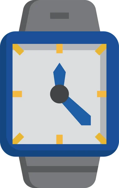 Tiempo Inteligente Icono Del Reloj — Vector de stock